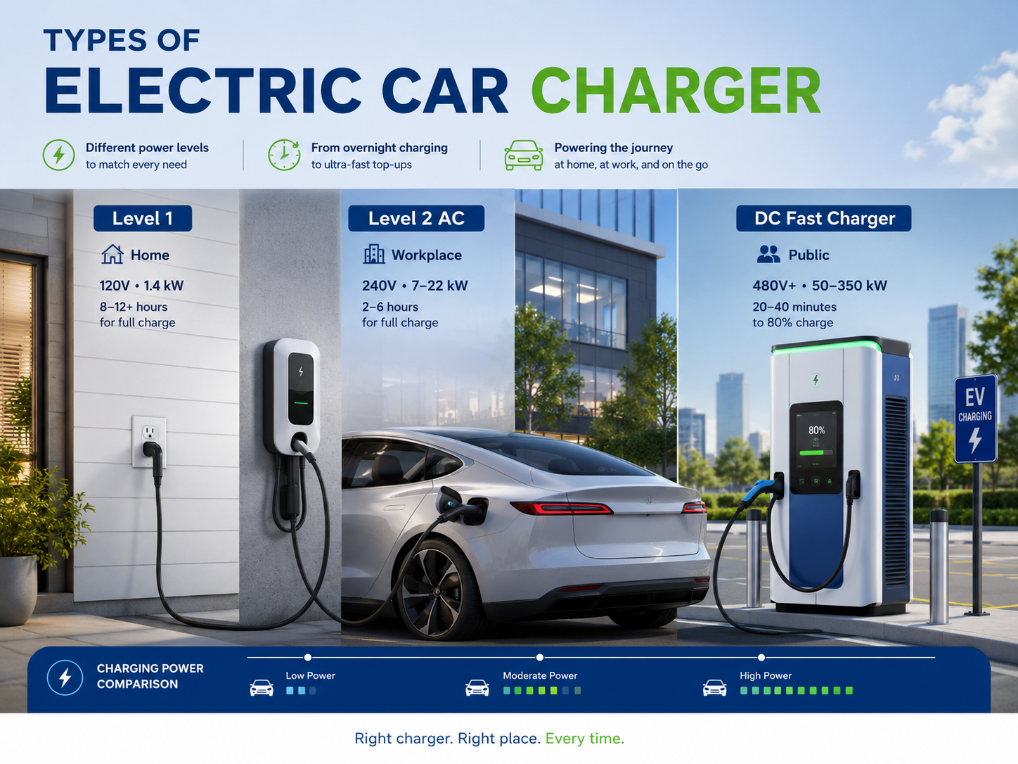 Types of Electric Car Charger