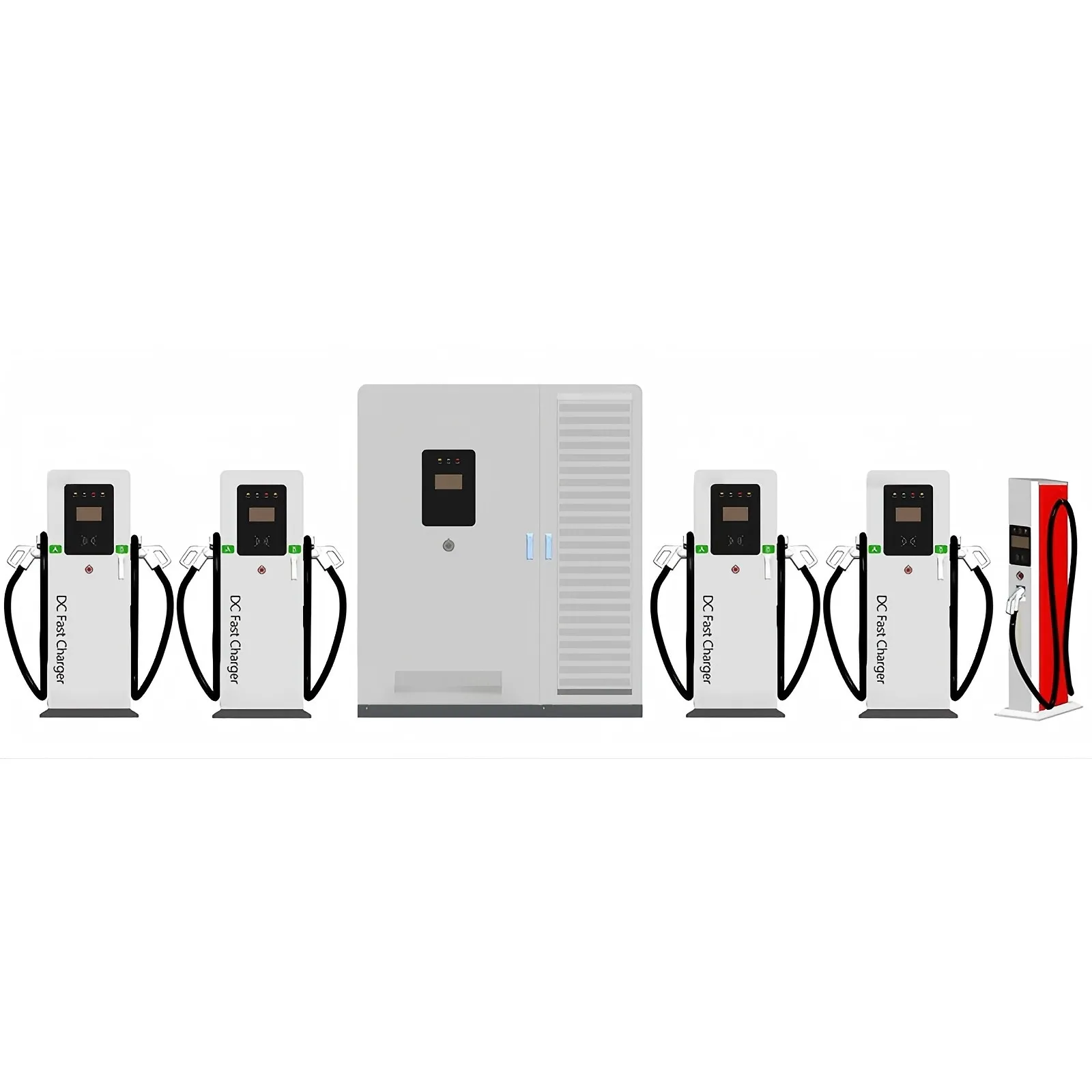 360-720KW Fully Flexible DC Charging PDU Pile
